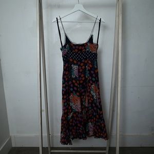 vivienne tam polka dot floral dress